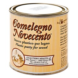 STUCCO MONOCOMPONENTE PER LEGNO Comelegno - ml. 250 noce scuro (PZ 1)