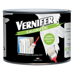 SMALTO PER CALORIFERI ml. 500 - bianco satinato (4906) (PZ 1)