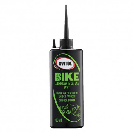 LUBRIFICANTE CATENA PER BICICLETTE 'SVITOL BIKE WET' ml 100 (PZ 1)