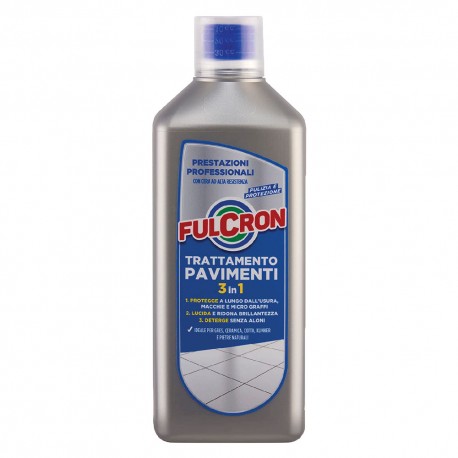 TRATTAMENTO PER PAVIMENTI 3 IN 1 'FULCRON' lt. 1 (PZ 6)