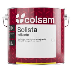 SMALTO SINTETICO BRILLANTE 'SOLISTA' Lt. 0,375 Grigio chiaro (PZ 6)