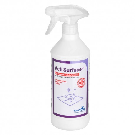 DETERGENTE DISINFETTANTE 'ACTISURFACE +' ml 750 (PZ 6)