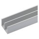 PROFILO PER FAI DA TE TIPO DOPPIA 'U' mm 16 x 12 x 1 - mt 2 col.argento (PZ 10)