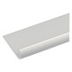 PROFILO PER FAI DA TE TIPO 'UNGHIETTA' mm 22 x 1 - mt 2 col.argento (PZ 15)