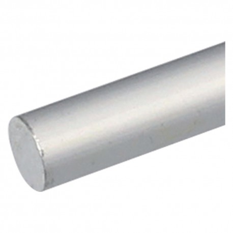 PROFILO PER FAI DA TE TIPO TONDO PIENO Ã˜ mm 10 - mt 2 col.argento (PZ 8)
