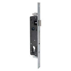 SERRATURA DA INFILARE PER MONTANTI ART.783.3 E 25 - con scrocco - front. mm 24 (PZ 1)