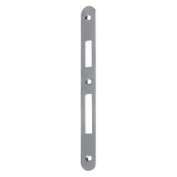 CONTROPIASTRA PER SERRATURA 'PATENT YALE' B.T. nichelata (PZ 1)