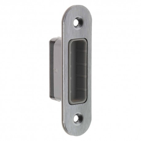 CONTROPIASTRA PER SERRATURA MAGNETICA 'B-FORTY N65 B.T. cromo opaco - inter.90 mm (PZ 1)