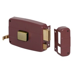SERRATURA PORTONCINO DA APPLICARE PER LEGNO ART. 50110 Sx - E 60 (PZ 1)