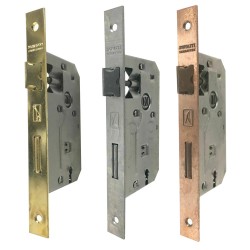 SERRATURA 'PATENT' B.Q. ottonato verniciato E 45 (PZ 1)