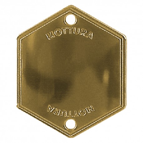 MOSTRINA COPRIFORO ART.95146 finitura bronzata (PZ 1)