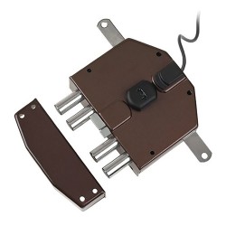 SERRATURA ELETTRICA DA APPLICARE TRIPLICE ART. 682 Sx - cilindro 60 mm (PZ 1)