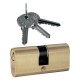 CILINDRO OVALE DA INFILARE mm 48+10+22  80 (53+27) (PZ 1)