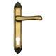 MANIGLIA 'GIGLIO' CON PLACCA YALE foro yale - Q8 (CP 4)