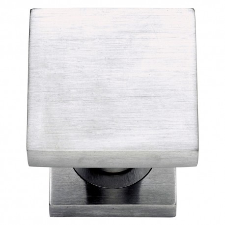 POMOLO QUADRO ASTI cromo satinato (PZ 1)