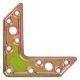 ANGOLO A 'L' PESANTE ART.752 mm 30 x 83 x 120 (PZ 10)