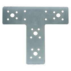 GIUNZIONE A 'T' mm 160 x 100 x 45 - foro Ã˜ 10,5 (PZ 20)