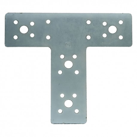 GIUNZIONE A 'T' mm 160 x 100 x 45 - foro Ã˜ 10,5 (PZ 20)