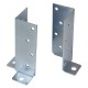 SUPPORTO PER PILASTRI mm 45 x 45 x 130 - sp.2,5 (PZ 20)