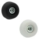 SOTTOSEDIA CONICO CON VITE mm 30 - colore nero (PZ 100)