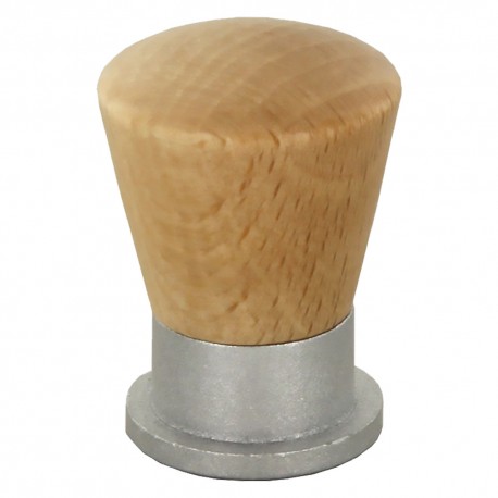 POMOLO IN LEGNO/OTTONE SFERICO ART. 745 mm 19 frassino (PZ 25)