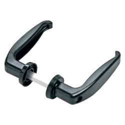 MANIGLIA PER PORTA IN FERRO ART. 210 distanza quadro/maniglia mm. 5060 (PZ 20)