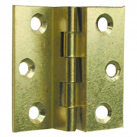 CERNIERA DOPPIA ZANCATA HxL mm 50x40 - bronzata (PZ 24)