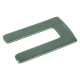 PIASTRINA PER CRICCHETTI SOPRALUCI A SALDARE art. 412/A - cm 6,5 x 4 (PZ 10)
