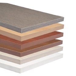MENSOLA IN TRUCIOLARE 'ECOPAN' 100 x 50 x 1,8 - noce medio (PZ 5)