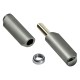 CERNIERA A GOCCIA ART.578 lunghezza cm 15 (PZ 16)