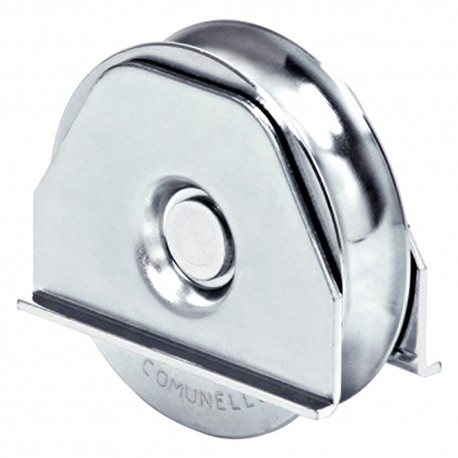 RUOTA PER CANCELLI GOLA SEMITONDA ART.332 Ã¸ 100 (PZ 6)