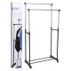 APPENDIABITO DOPPIO 'DUBBEL' cm 80 x 42 x h 90160 - nero (PZ 1)