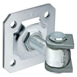 CARDINE CON ALI E PIASTRA ART. 163 M 18 - portata 125 kg (PZ 1)