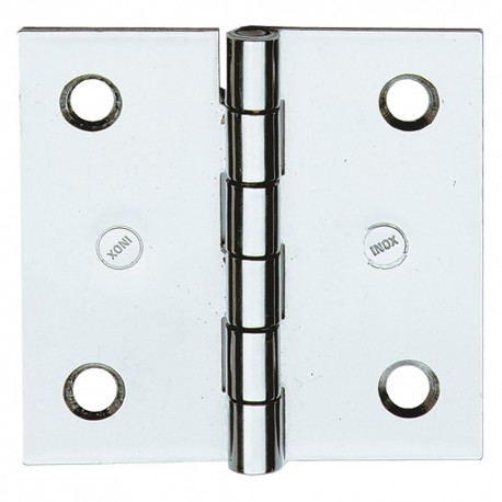 CERNIERA IN ACCIAIO INOX ART.850IN mm 40 x 40 (PZ 24)