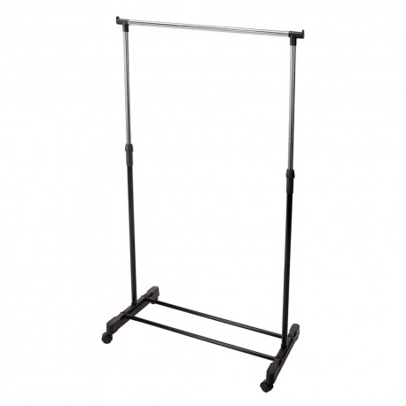 APPENDIABITO SINGOLO 'STORAGE' cm 80 x 43 x h 90165 - nero (PZ 1)