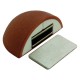 BLOCCAPORTA MAGNETICO mm 52 x 32 - finitura noce (PZ 1)