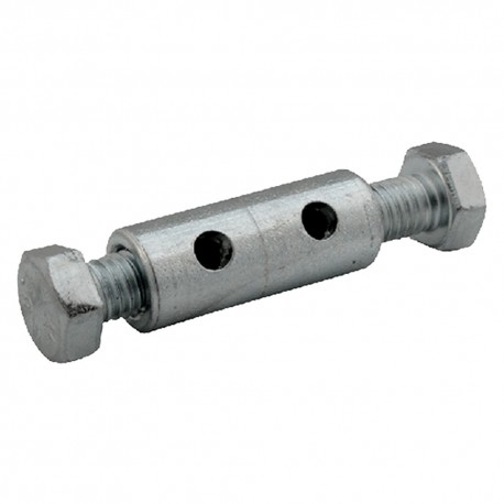 MORSETTO 2 VITI IN TESTA Ã¸ 8 - M5- F.3 (PZ 100)