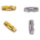 CHIUSURA A BASTONCINO Ã˜ 3,6 mm / cf.25 pezzi - nichelata (CF 1)