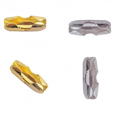 CHIUSURA A BASTONCINO Ã˜ 3,6 mm / cf.25 pezzi - nichelata (CF 1)