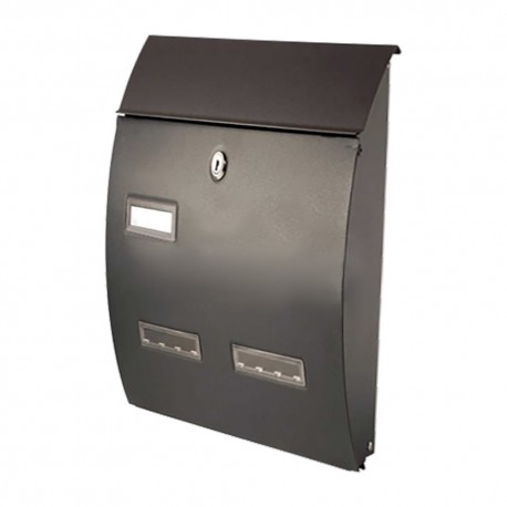 CASSETTA POSTALE PORTA RIVISTA '708B' cm 27 x 12 x H 40 - antracite (PZ 1)