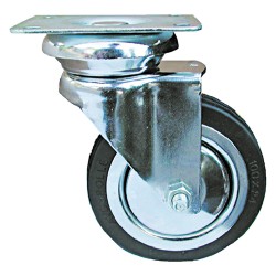 RUOTE PER MOBILI ART.155 Ã¸ 100 piastra mm 90 x 70 (PZ 4)