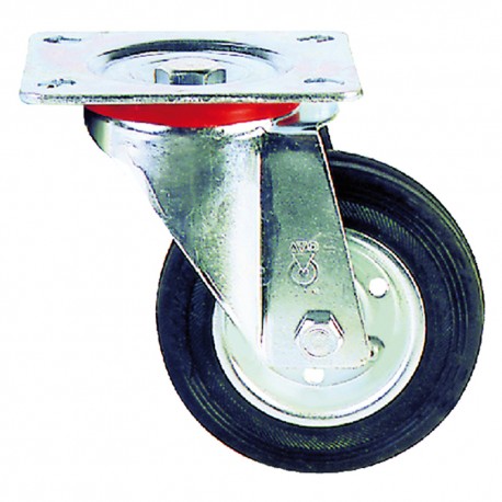 RUOTA PER CARRELLI ART. 80 Ã¸ mm 80 x 25 port. kg 50 (PZ 1)