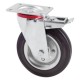RUOTA PER CARRELLI ART. 103 Ã¸ mm 100 x 30 port. kg 70 (PZ 1)