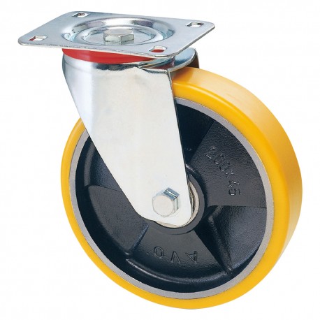 RUOTA PER CARRELLI ART. 22 Ã¸ mm 80 x 20 port. kg 120 (PZ 1)