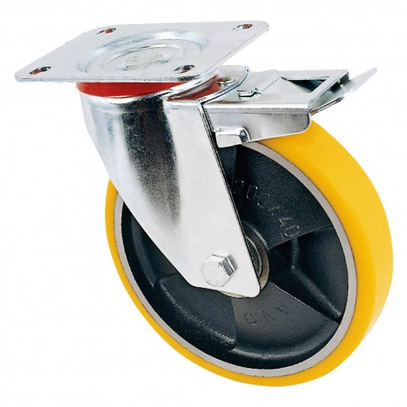 RUOTA PER CARRELLI ART. 24 ANT Ã¸ mm 200 x 40 port. kg 300 (PZ 1)