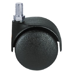 RUOTA PER MOBILI DOPPIA Ã¸ 30 pz 4 - perno Ã¸ 8 (CF 1)