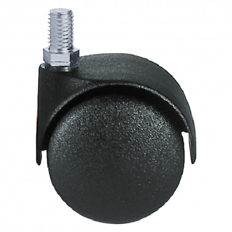 RUOTA PER MOBILI DOPPIA Ã¸ 30 pz 4 - perno Ã¸ 8 (CF 1)