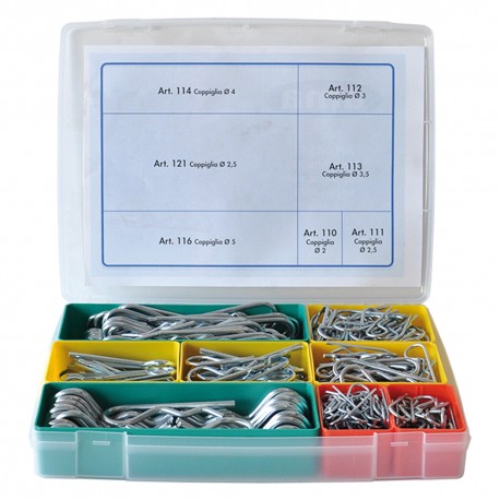ASSORTIMENTO COPPIGLIE Tot. 330 pz (CF 1)