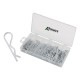 ASSORTIMENTO COPPIGLIE IN CASSETTA Tot. 150 pz (CF 1)