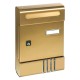 CASSETTA POSTALE SERIE 'SE' verniciato bronzo (PZ 1)
